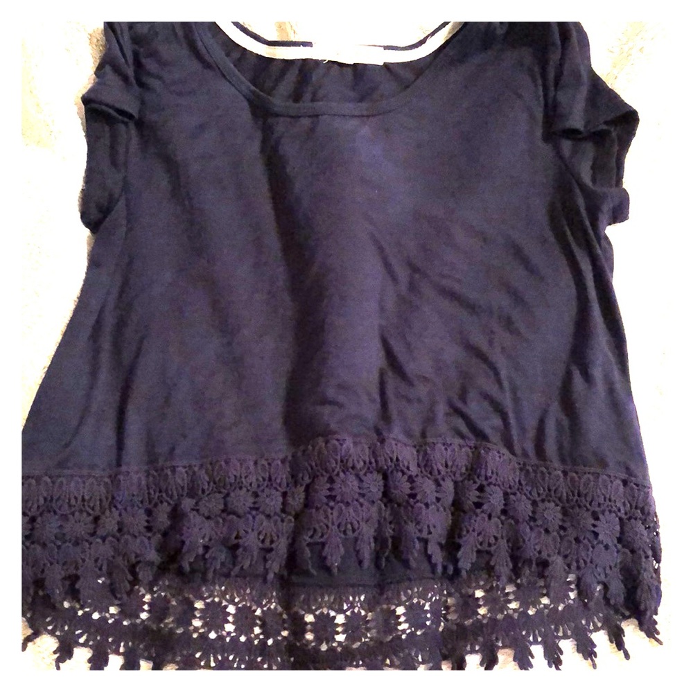 Dark navy short sleeve